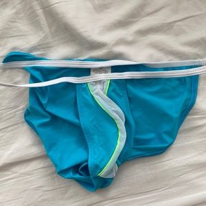 Blue Kyle sports brief